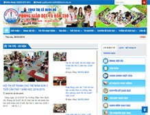 Tablet Screenshot of buonho.edu.vn